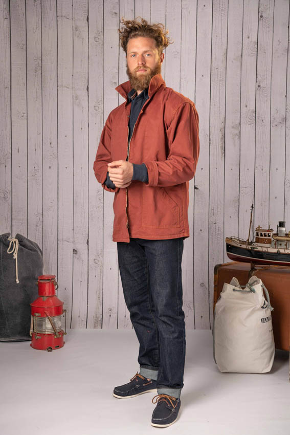 Vareuse Terre Neuva Zip Coton