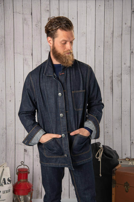 Veste De Travail 5Poches Coton Organique