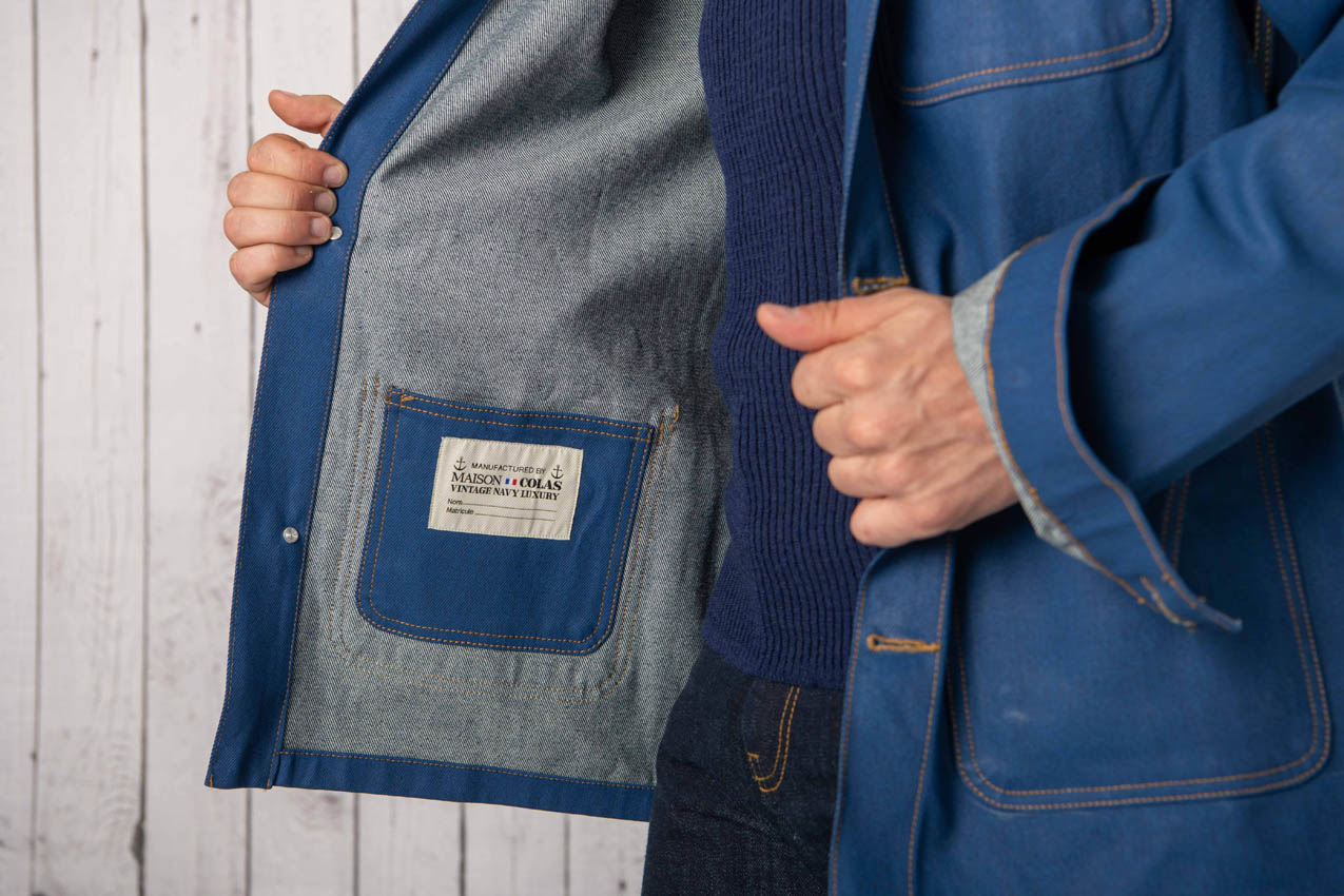 Veste De Travail Marius Imper 5Poches Coton Resine – Image 5
